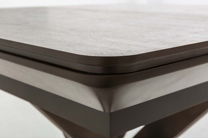 Masa extensibila din HPL, MDF si metal, Grande, L90xl90cm - imagine 5