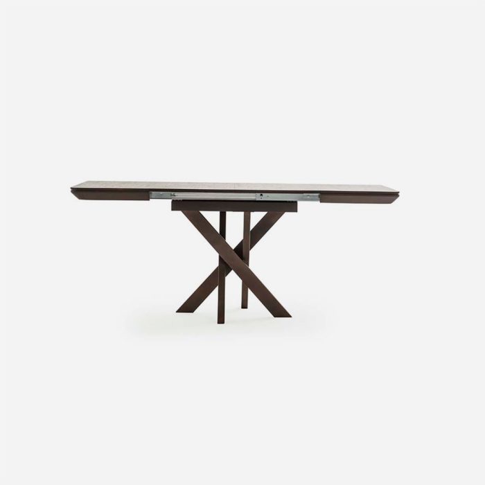 Masa extensibila din HPL, MDF si metal, Grande, L90xl90cm - imagine 7