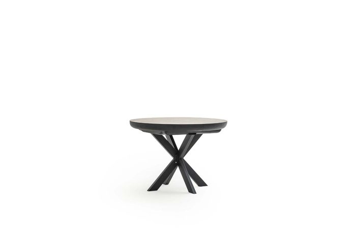 Masa extensibila din HPL, MDF si metal, Spider, L110xl78 - imagine 6