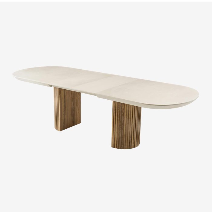 Masa extensibila din HPL, MDF si metal, Tempo, L206xl103xH78 - imagine 2